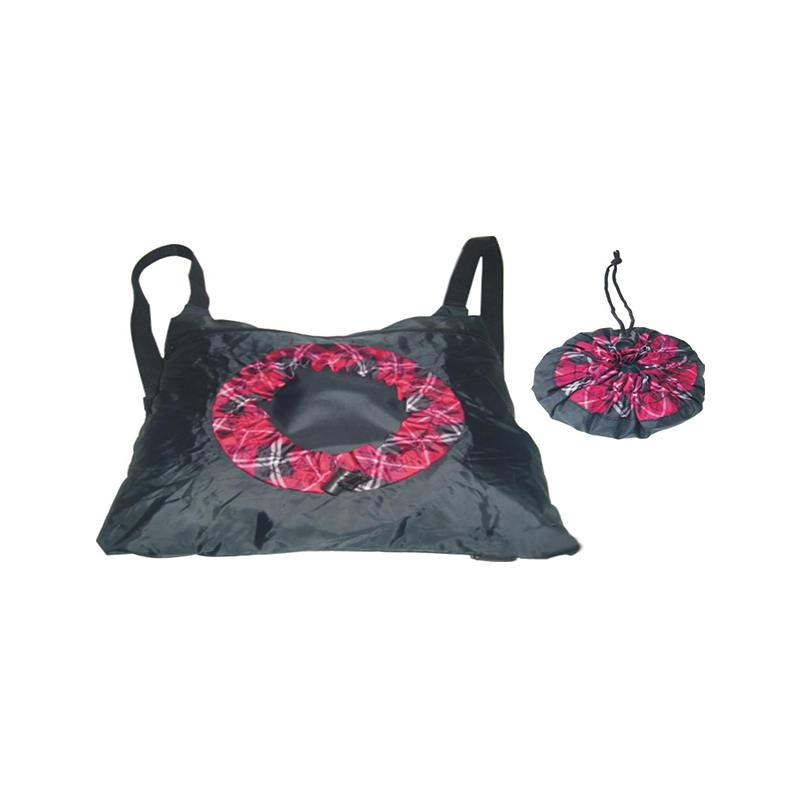 JS-SP002-Vikbar shoppingväska i polyester